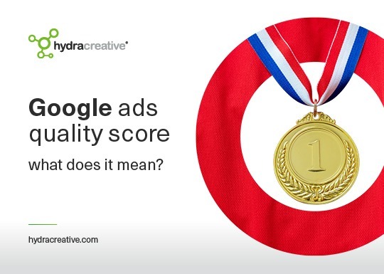 google ads quality score - what does it mean? underlaid image